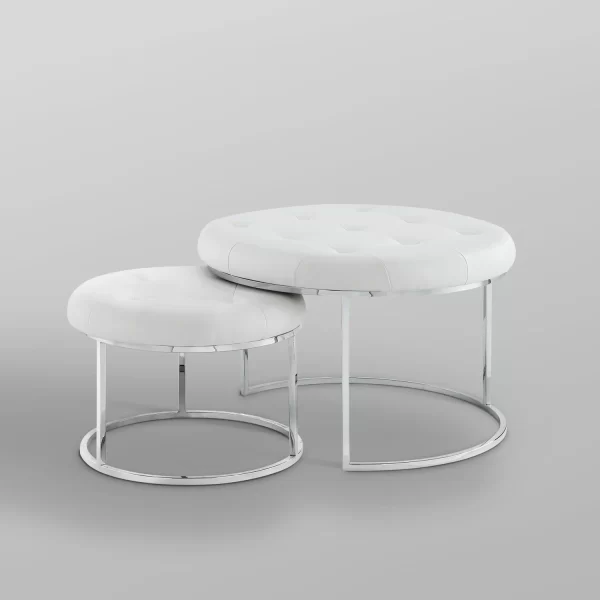 Ura LEATHER COFFEE TABLE (2 in 1) - Image 3