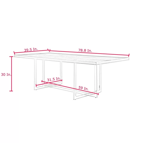 LIVON DINING TABLE - Image 4